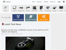 Tablet Screenshot of pc-specs.com